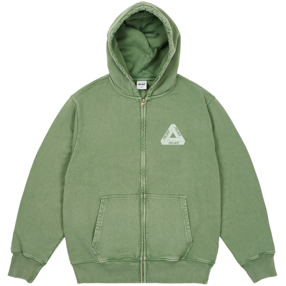 Thumbnail PIGMENT WASH TRI-FERG HOOD GREEN one color