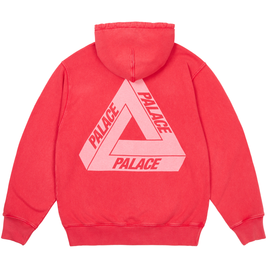 Thumbnail PIGMENT WASH TRI-FERG HOOD RED one color