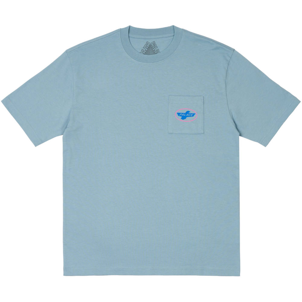 Thumbnail POSTAL T-SHIRT HAZY BLUE one color