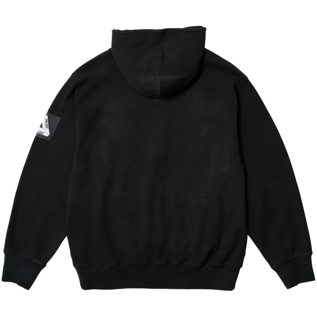 Thumbnail RIB HOOD BLACK one color