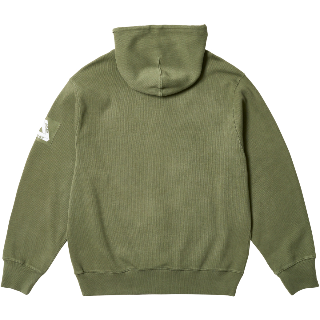 Thumbnail RIB HOOD THE DEEP GREEN one color