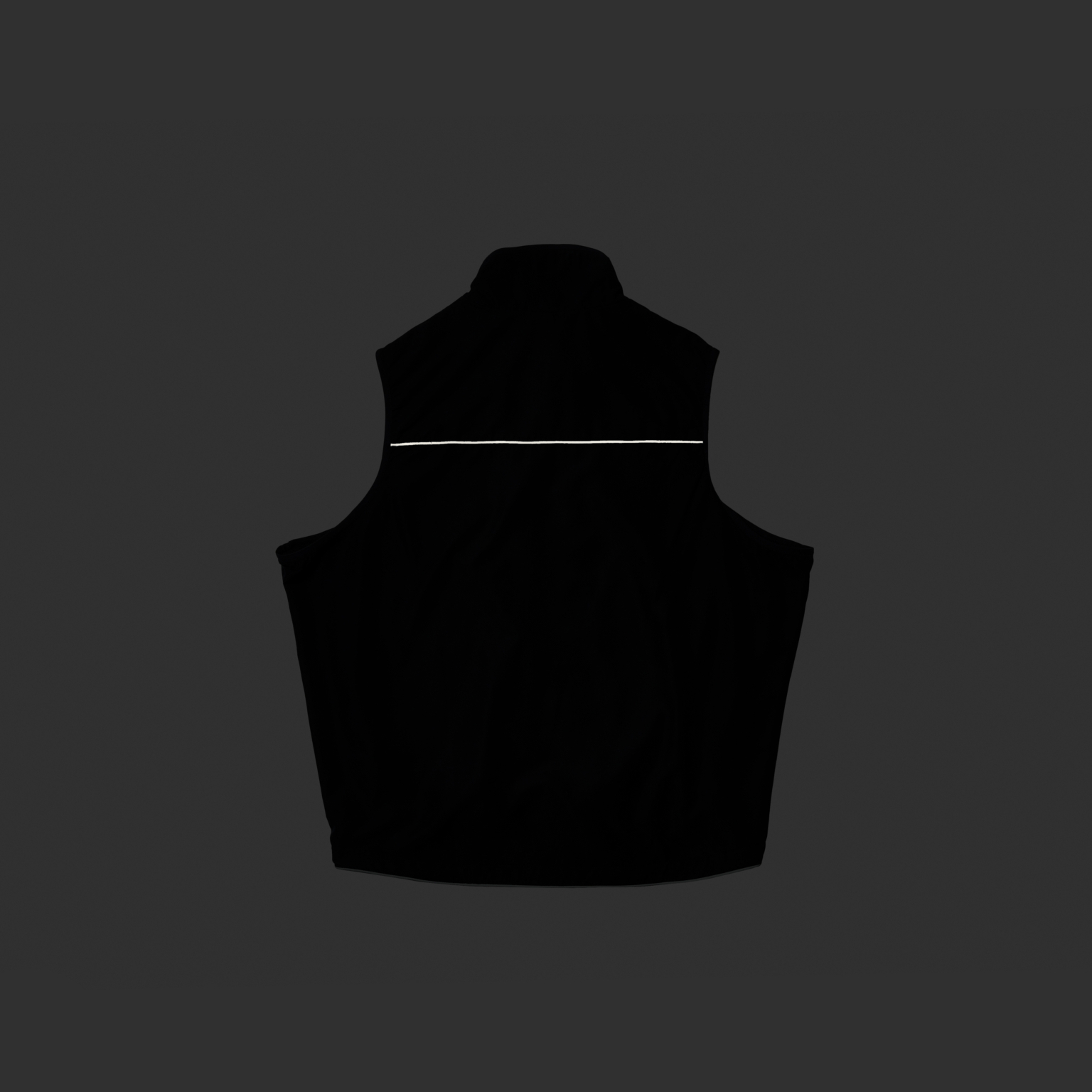 Thumbnail RUN IT VEST BLACK one color