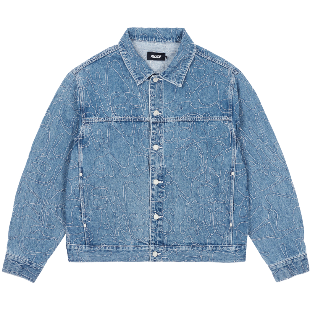 Thumbnail SPLAT DENIM JACKET STONE WASH one color