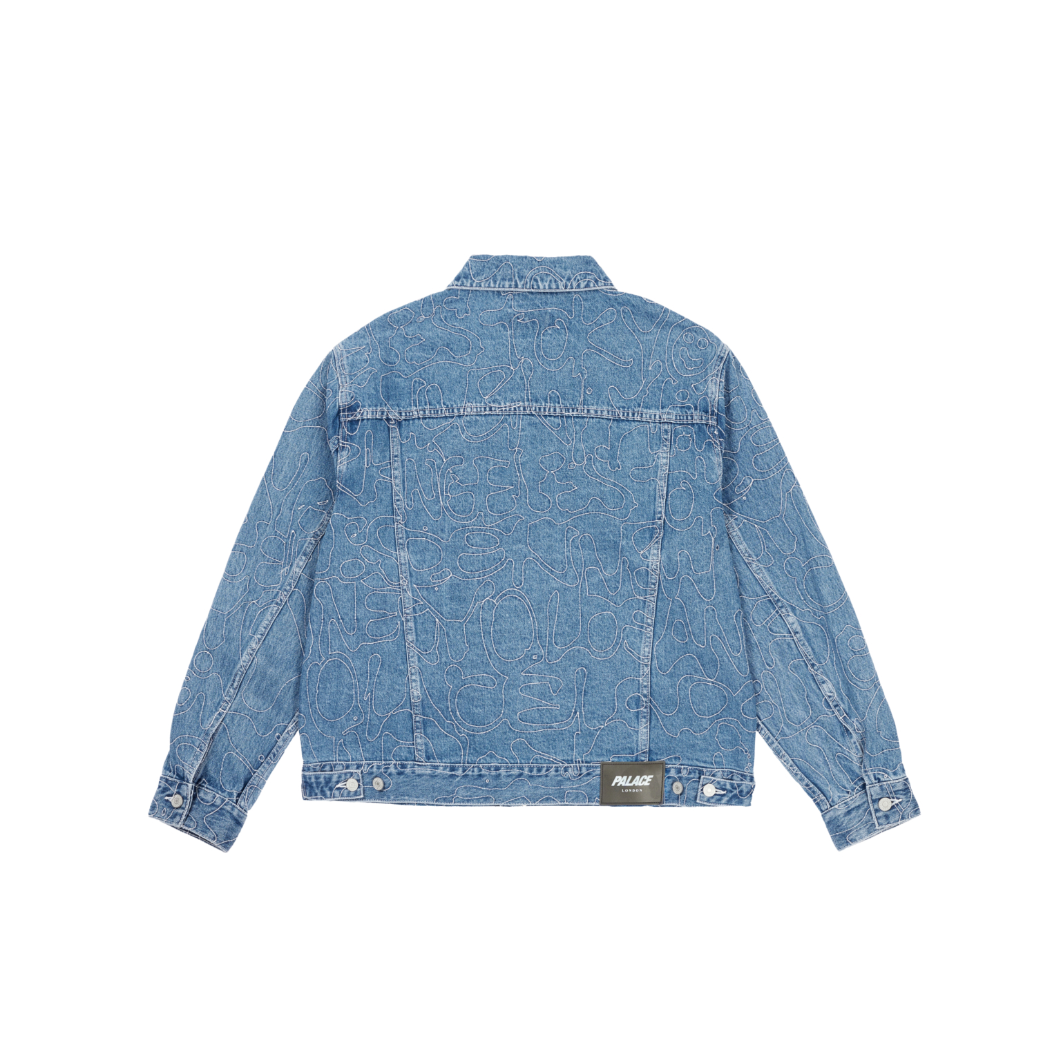 Splat Denim Jacket Stone Wash - Summer 2024 - Palace Community