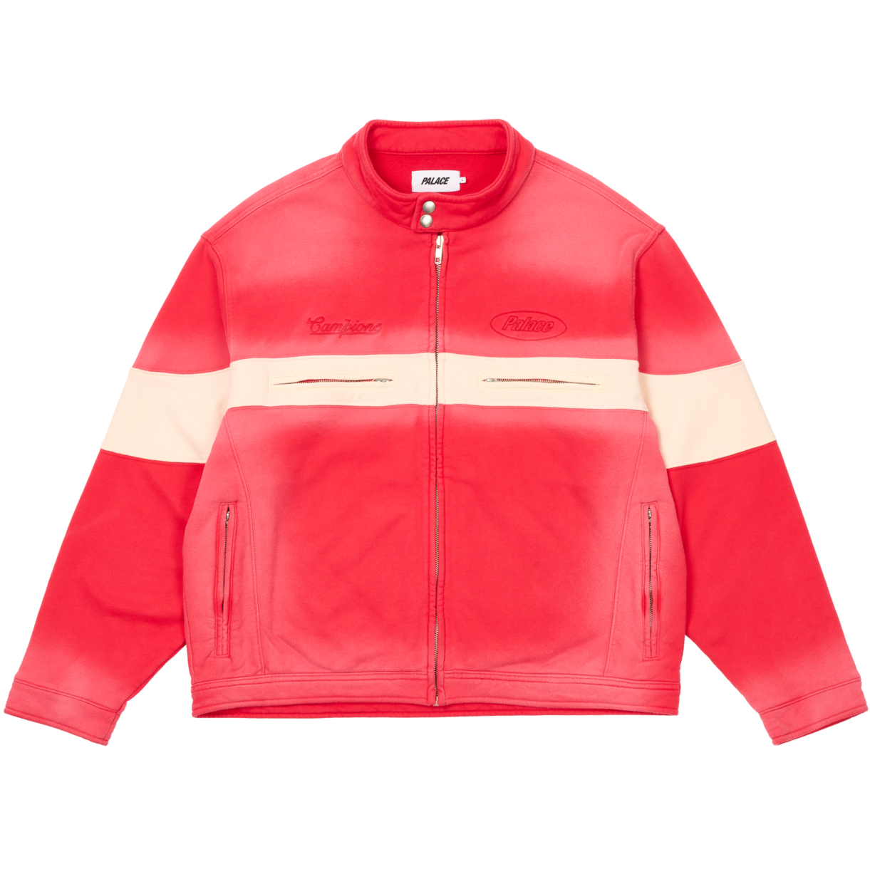 Thumbnail WASHED MOTO JACKET TRUEST RED one color