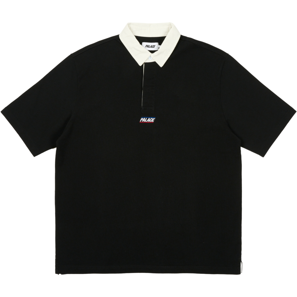 Thumbnail WIDE RUGBY POLO BLACK one color