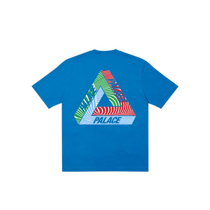 PALACE T-SHIRT TRI TEX BLUE one color