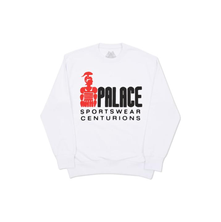 PALACE CENTURIAN CREW WHITE one color