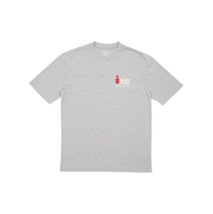 PALACE CENTURIAN T-SHIRT GREY MARL one color