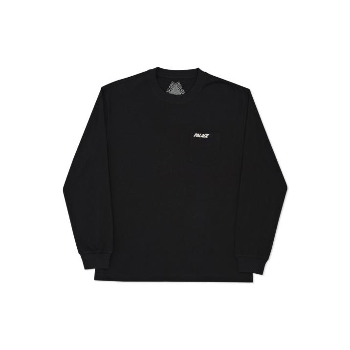 POCKET LONGSLEEVE BLACK one color