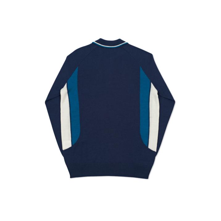 Thumbnail POLO ZIP KNIT NAVY one color