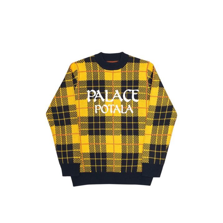 Thumbnail POTALA KNIT BLACK / YELLOW one color