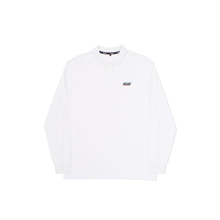 Thumbnail BASICALLY A LONGSLEEVE POLO WHITE one color