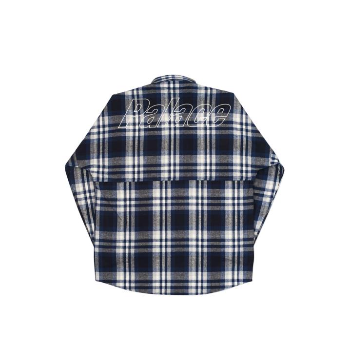 Thumbnail LUMBER YAK SHIRT NAVY / INDIGO / WHITE one color