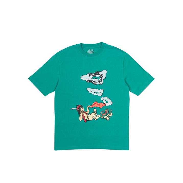 SMOKE SIG T-SHIRT SEA GREEN one color