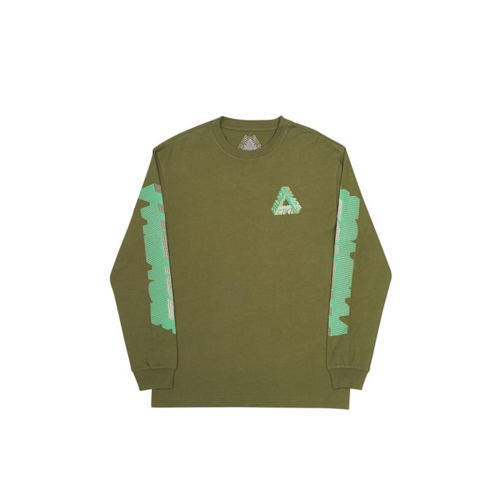 Thumbnail P-3D LONGSLEEVE ARMY GREEN one color