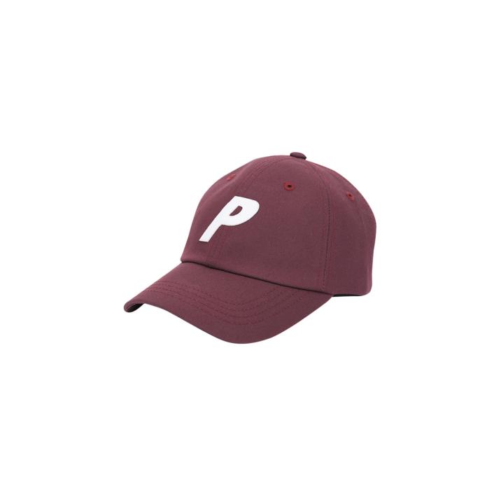 P 6-PANEL BURGUNDY MILLERAIN one color