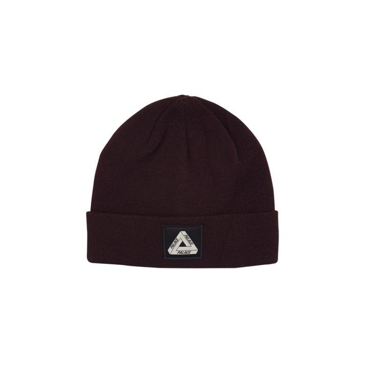 TRI FERG PATCH BEANIE WINE one color