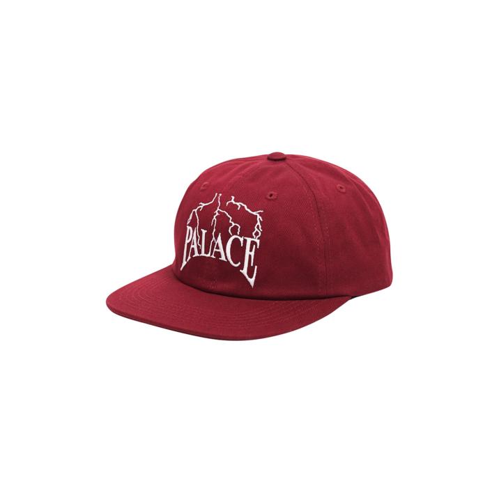 FUNDER 6-PANEL BURGUNDY one color