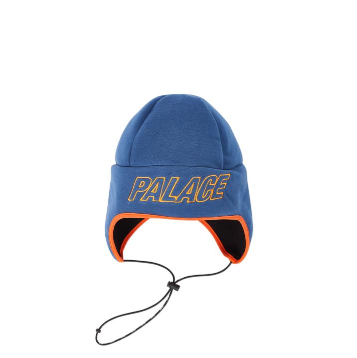 FLAP HAT BLUE one color