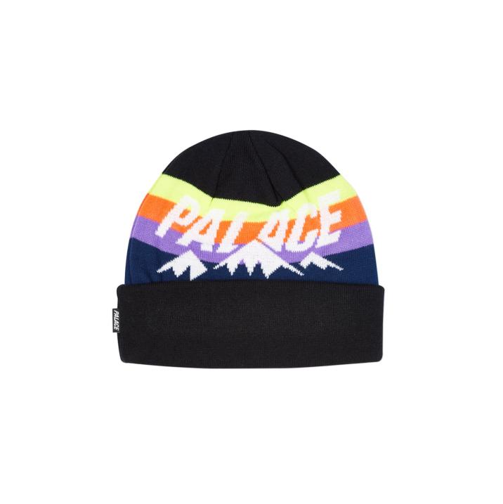 PEAK BEANIE BLACK one color