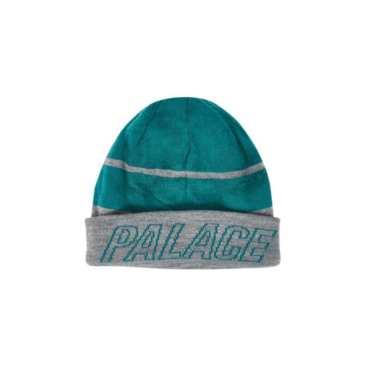 Thumbnail REVERSIBLE BEANIE GREY MARL / GREEN one color