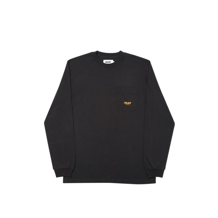 P-LINE POCKET LONGSLEEVE BLACK one color