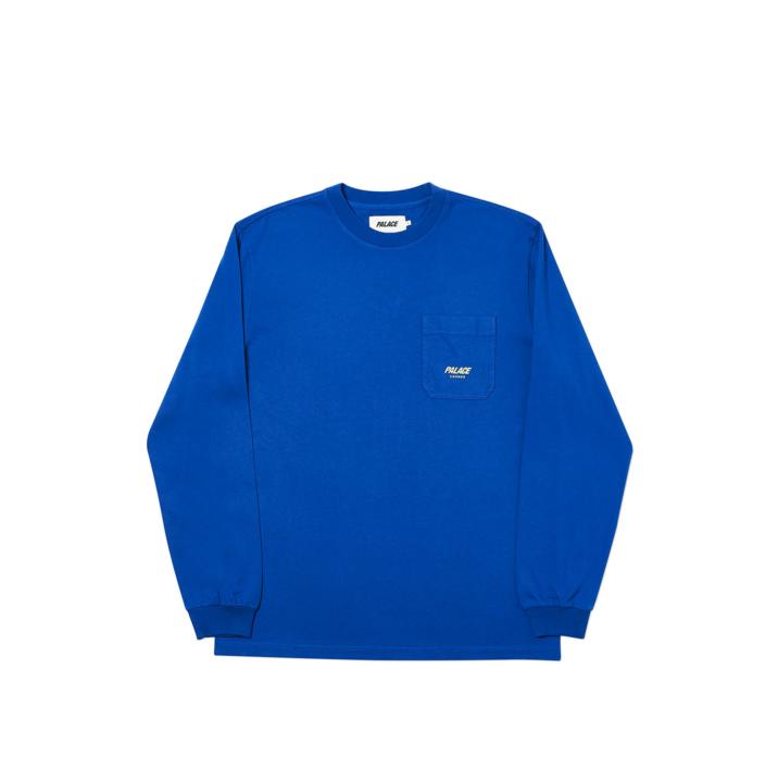 P-LINE POCKET LONGSLEEVE BLUE one color