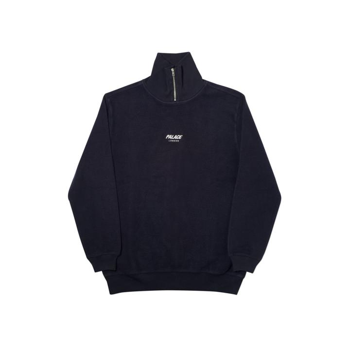 Thumbnail BRUSHER ZIP NECK SWEAT BLACK one color