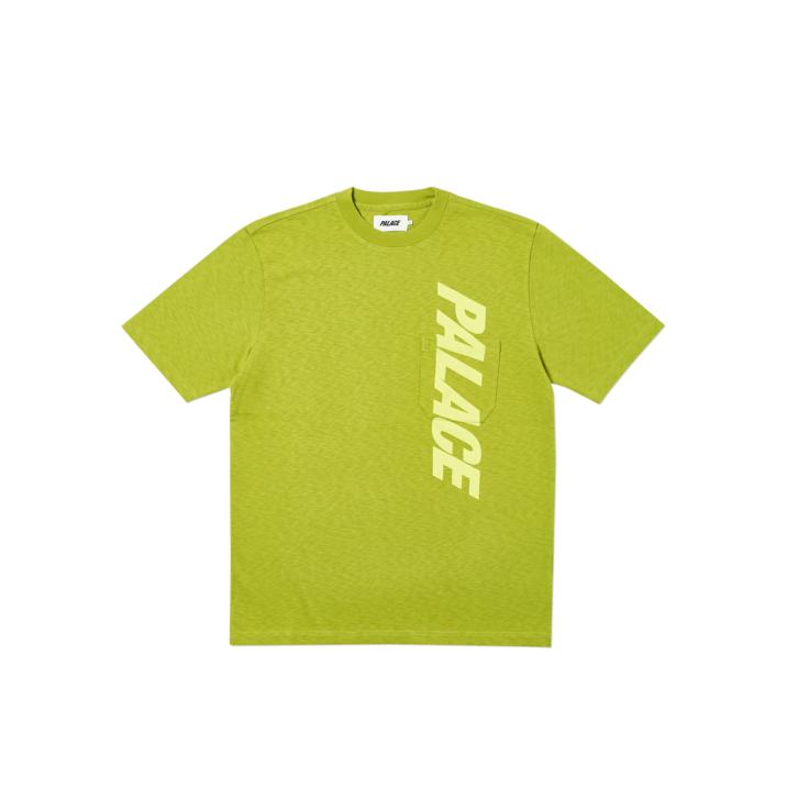 P-SLUB POCKET T-SHIRT GREEN one color