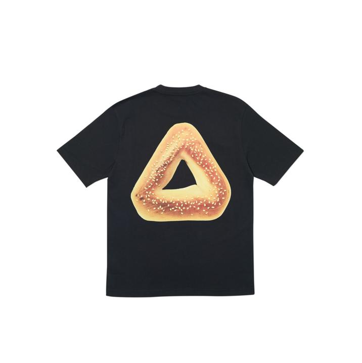 Thumbnail TRI-BAGEL T-SHIRT BLACK one color