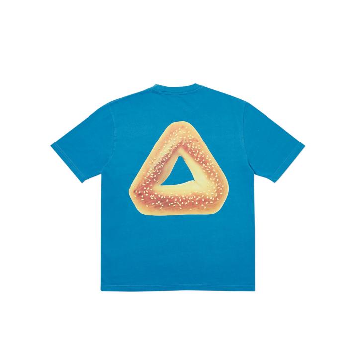 Thumbnail TRI-BAGEL T-SHIRT BLUE one color