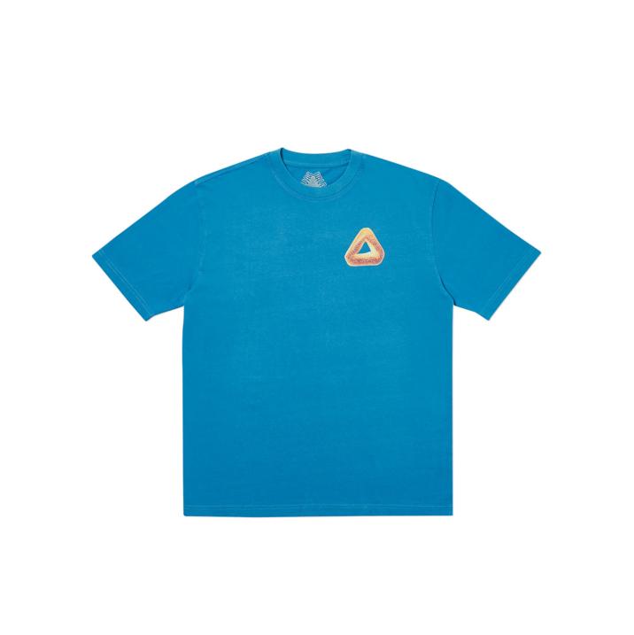 Thumbnail TRI-BAGEL T-SHIRT BLUE one color