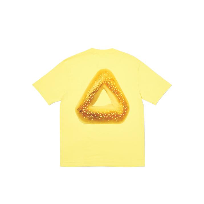 Thumbnail TRI-BAGEL T-SHIRT LIGHT YELLOW one color