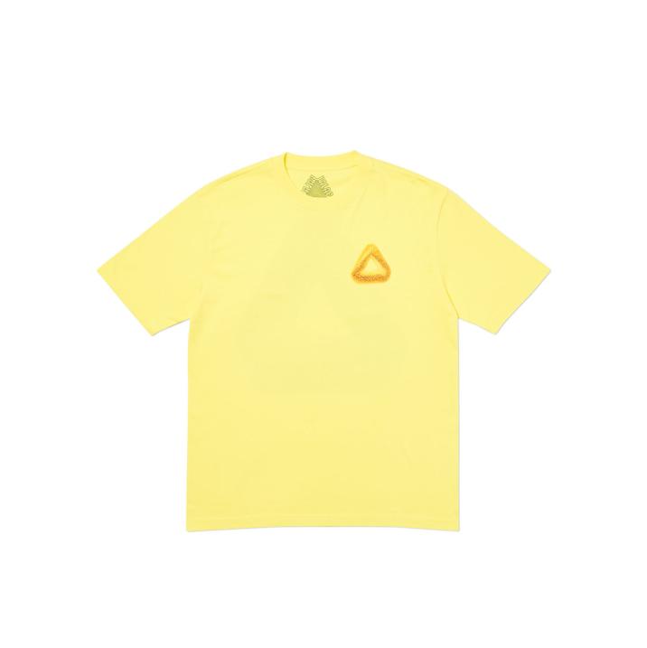 Thumbnail TRI-BAGEL T-SHIRT LIGHT YELLOW one color