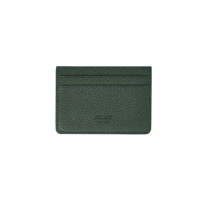 Thumbnail LEATHER CARD HOLDER DARK GREEN one color