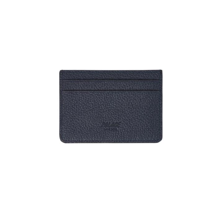 Thumbnail LEATHER CARD HOLDER NAVY one color