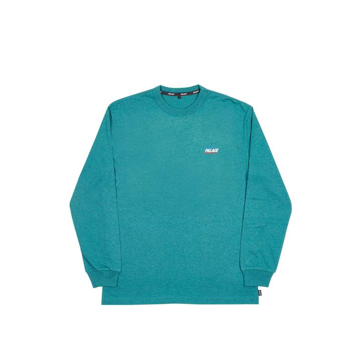 BASICALLY A LONGSLEEVE FOREST GREEN MARL one color