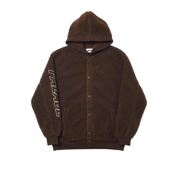 Thumbnail H-PILE HOOD BROWN one color