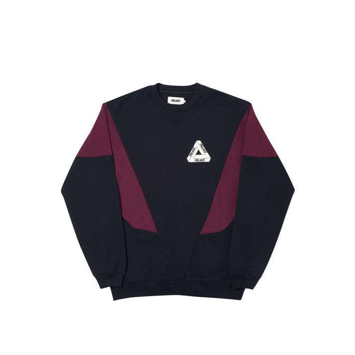 Thumbnail DROPPETH CREW BLACK / BURGUNDY one color