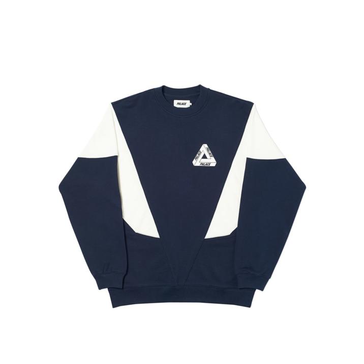 Thumbnail DROPPETH CREW NAVY / WHITE one color