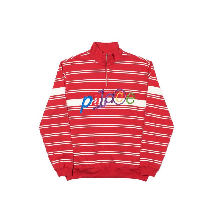 Thumbnail SPACE CADET 1/4 ZIP RED one color