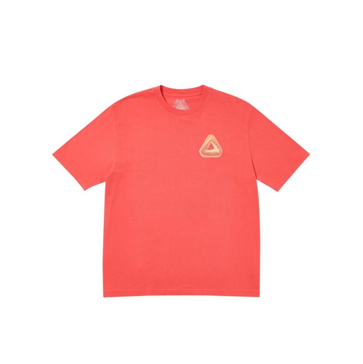 Thumbnail TRI-BAGEL T-SHIRT LIGHT RED one color