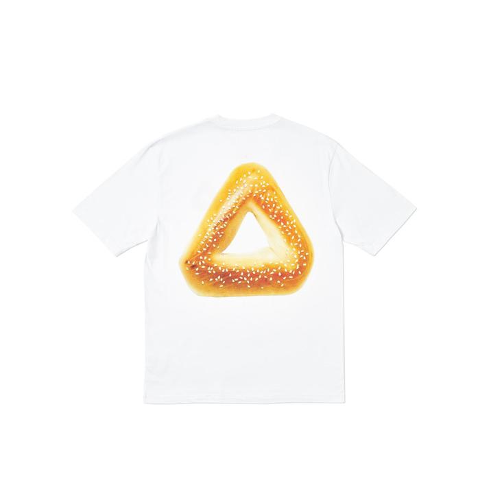 Thumbnail TRI-BAGEL T-SHIRT WHITE one color