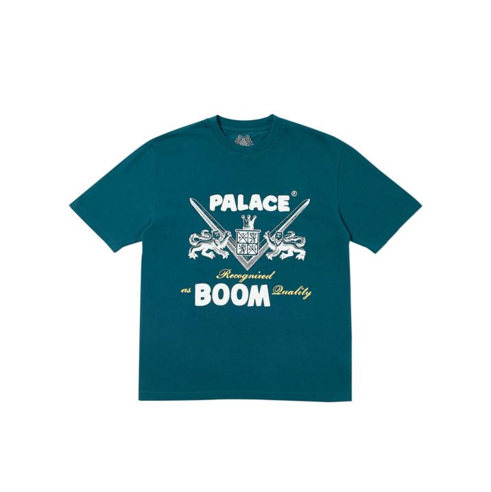 BOOM QUALITY T-SHIRT FOREST GREEN one color