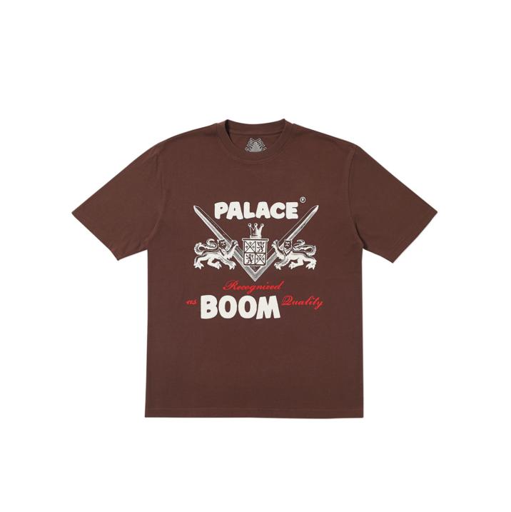 BOOM QUALITY T-SHIRT BROWN one color