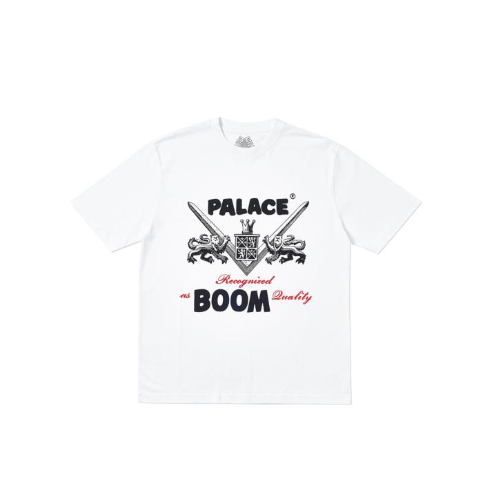 BOOM QUALITY T-SHIRT WHITE one color