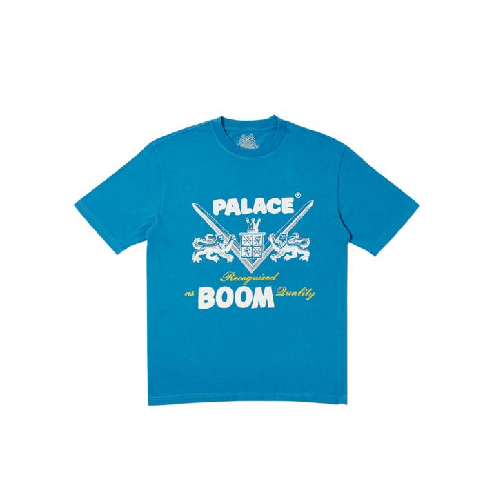 BOOM QUALITY T-SHIRT BLUE one color