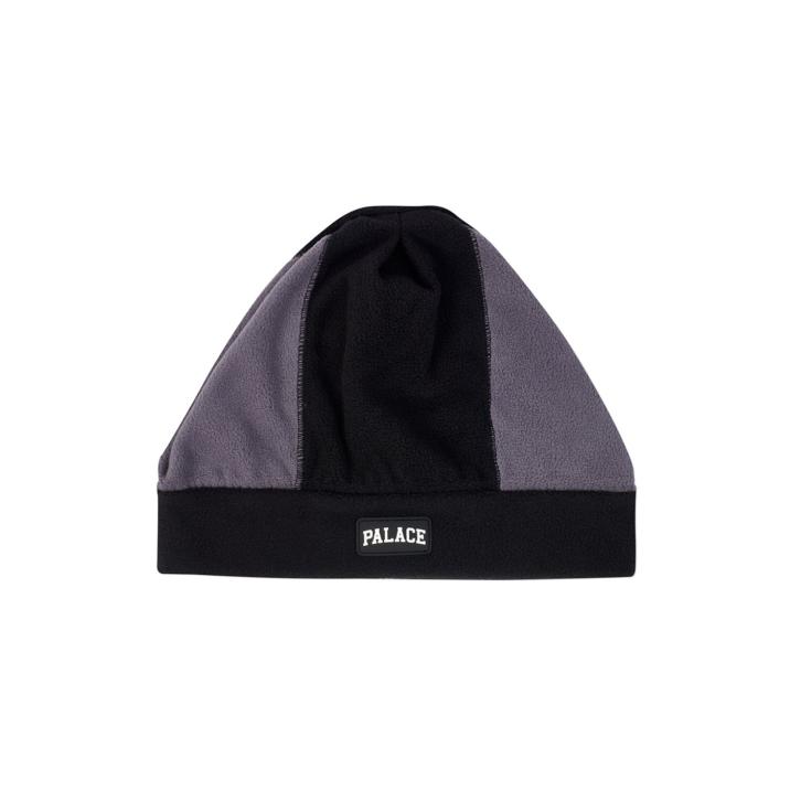 PAL FLEECE BEANIE BLACK / GREY one color