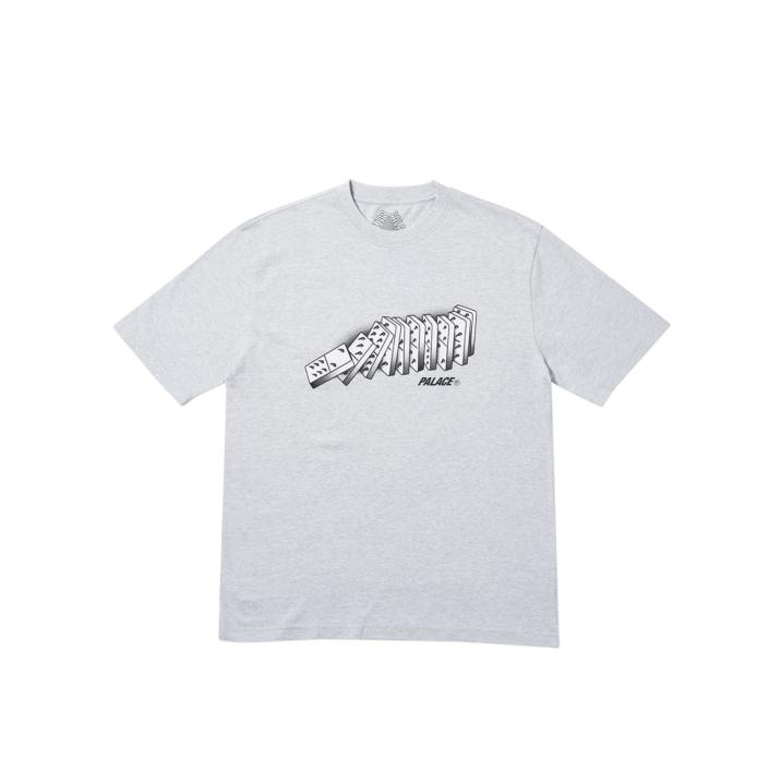 DOMINO T-SHIRT GREY MARL one color